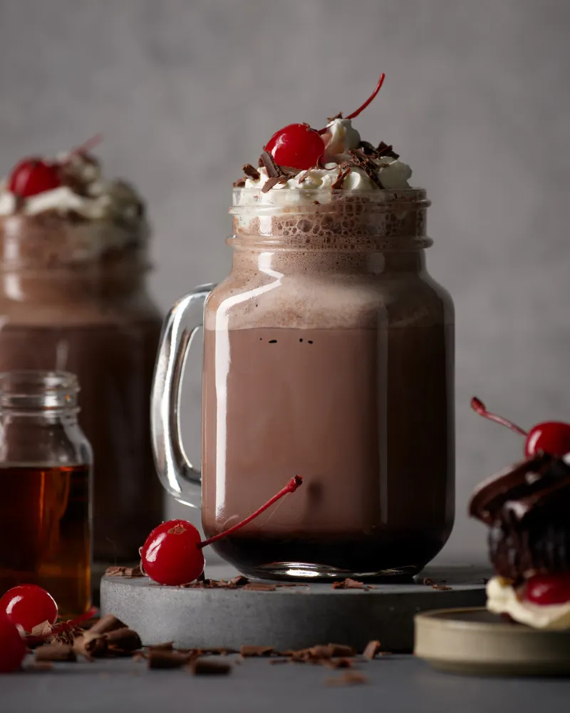 Black Forest Hot Chocolate